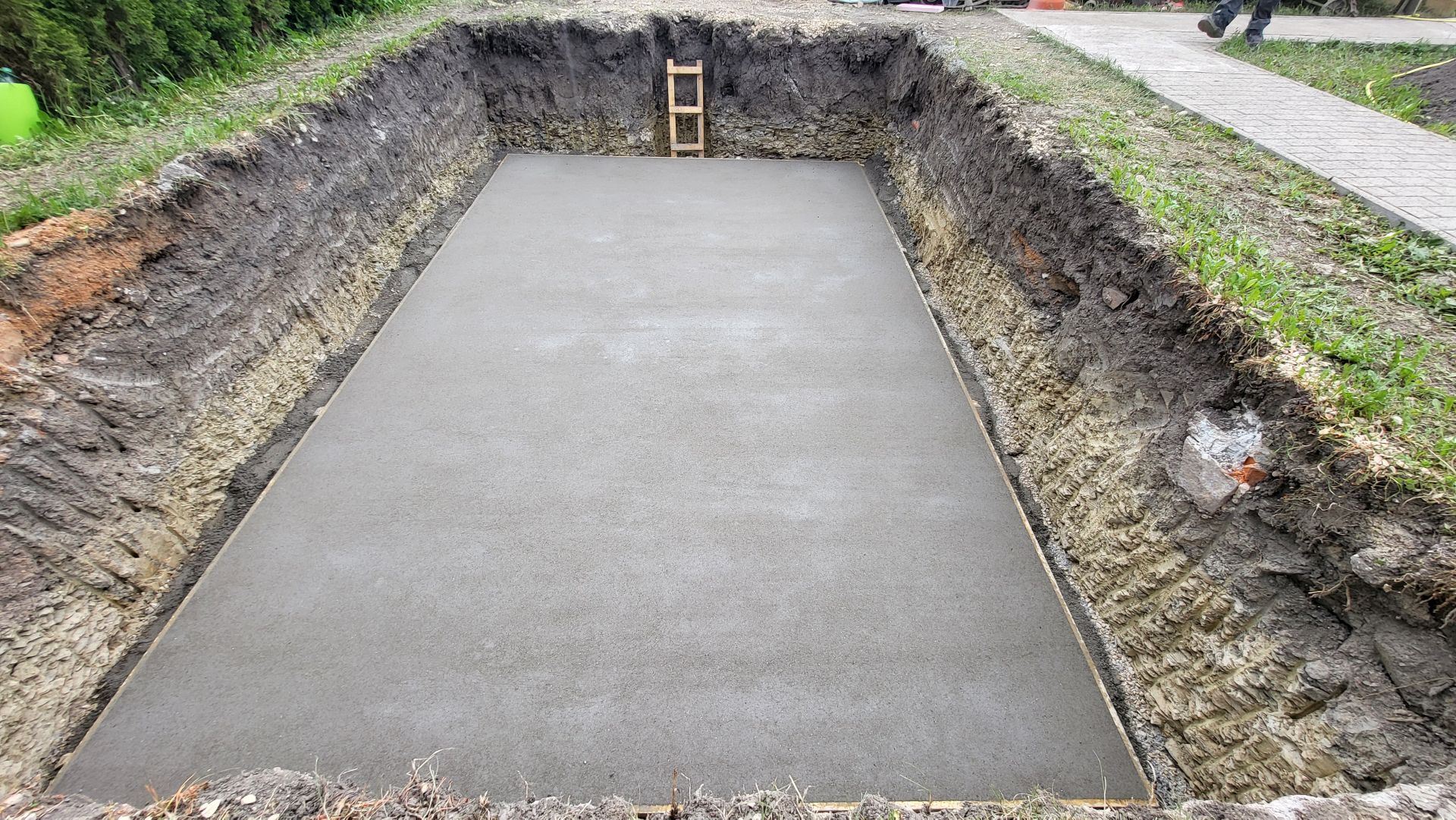 Hotová betonová deska – 2